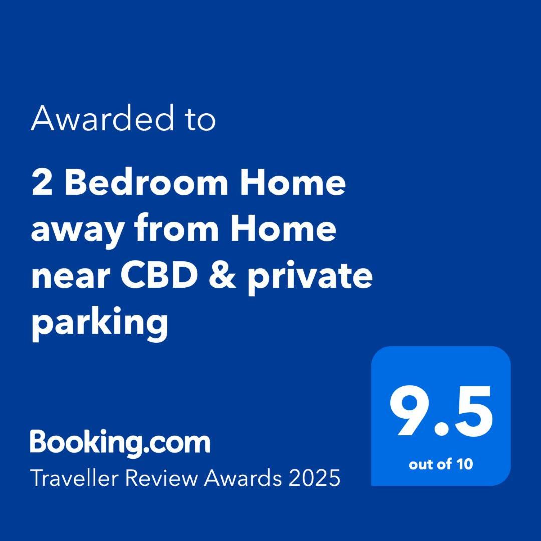 2 Bedroom Home Away From Home Near Cbd & Private Parking Hamilton Exterior foto