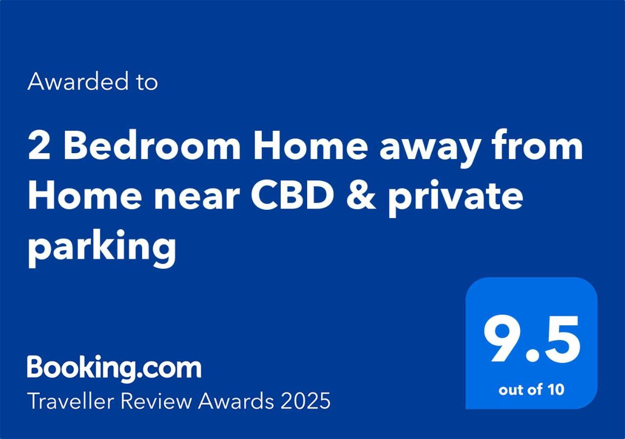 2 Bedroom Home Away From Home Near Cbd & Private Parking Hamilton Exterior foto